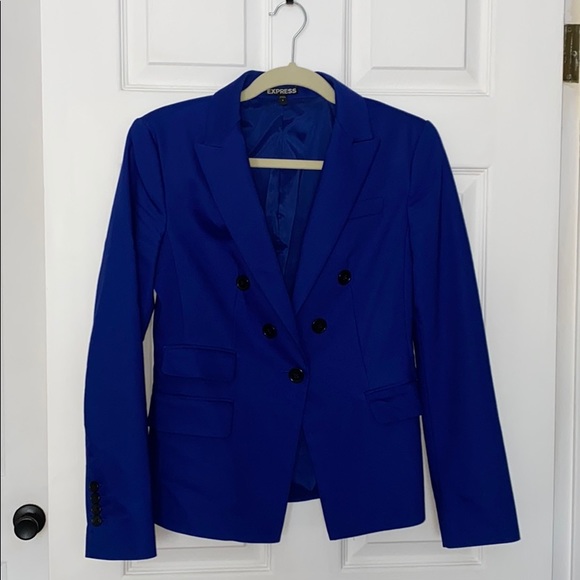 Blue Blazer- EXPRESS - Picture 1 of 5